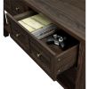 Classic 55-inch TV Stand Versatile Accent Console Table with 2 Storage Drawers
