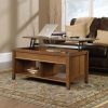 Lift-Top Coffee Table in Cherry Wood Finish