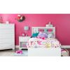 Classic 5-Drawer Bedroom Chest of Drawers in White Wood Finish